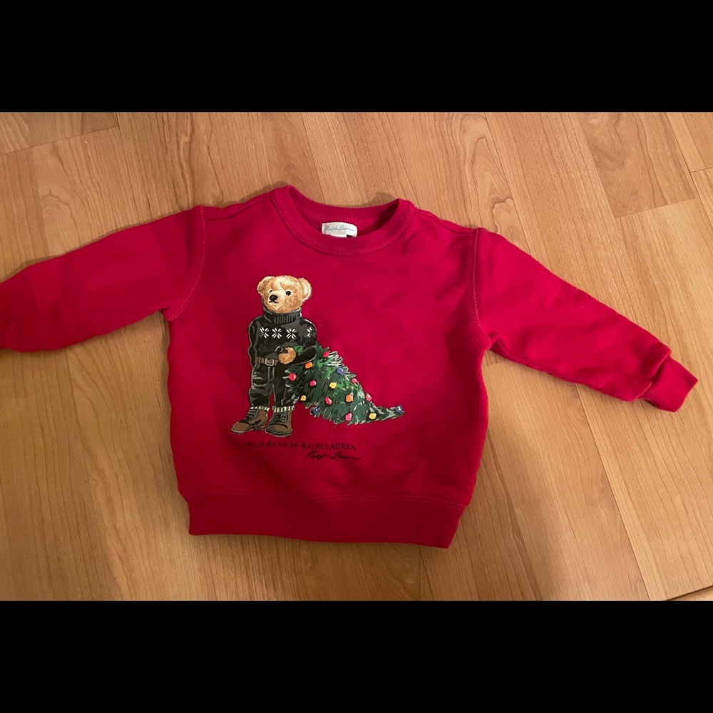 Tolddler polo sweater